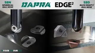 Perfect 3D Finishing with DAPRA's SBN & SBD Series Ball Nose & Bull Nose Cutting Tools