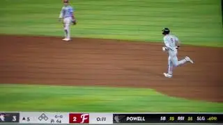 Fayetteville's Ethan Frey hits first pro home run vs. Fredericksburg, 8/21/25