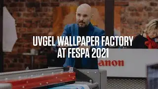 UVgel Wallpaper Factory in a nutshell - mass-customised automated wallpaper production the right way