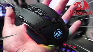 Распаковка проводной и беспроводной игровой мыши Redragon M801 RGB для ПК! Лучшая доступная игровая мышь?