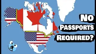The Canada-USA Border is Kinda Crazy