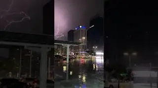 Heavy rain in Abu Dhabi | #rain #relaxing #nature #relaxingmusic #uae #travel