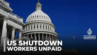 Приостановка работы правительства США: местные предприятия в Вашингтоне, округ Колумбия, столкнул...