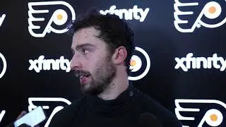 11/12 PHI против EDM После игры: Ноа Кейтс