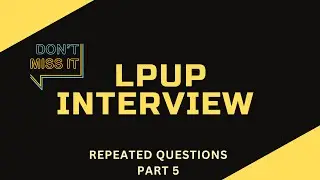 PSC  LPUP interview - ബാലകൃഷ്ണൻ സാറിൻ്റെ ഇൻ്റർവ്യൂ ഹാൻഡ്‌ബുക്ക് അടിസ്ഥാനമാക്കി തയ്യാറാക്കിയത് PART 5