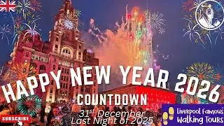 New Year Fireworks 2026 🎆 | Pier Head Liverpool UK Celebration