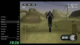 MX Superfly (PS2) // Full Career Speedrun in 1:46:36