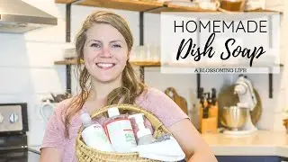 Natural Homemade Dish Soap - Easy And Effective