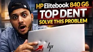 HP Elitebook 840 G6 Top Dent Solve Problems #usmantechlap