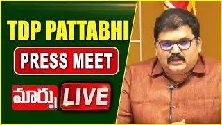 TDP Pattabhi Pressmeet | Pattabhi Pressmeet LIVE | Maarpu News