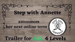 Home Study Dance Tutorials - Step with Annette - from levels1-4 (B12)