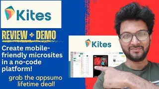 Kites Review + Demo &ndash; Create mobile-friendly microsites in a no-code platform!