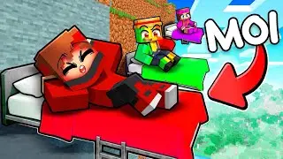 Une nuit dans le lit le plus DANGEREUX du monde sur Minecraft !