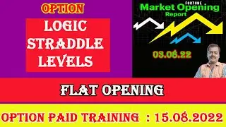 03.08.22|Market Report|Option Premium  Value Analysis Tamil|Option Tricky Trade| online Class Tamil|