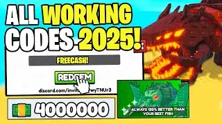 *НОВЫЕ* ВСЕ РАБОЧИЕ КОДЫ ДЛЯ УКРАСТЬ РЫБУ В 2025 ГОДУ! КОДЫ ROBLOX ДЛЯ УКРАСИТЬ РЫБУ