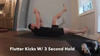 Fluttler Kicks 3s Hold