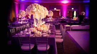 Modern themed wedding decorations ideas