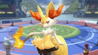 Pokken Tournament DX - Braixen Voice Clips / Sound Effects