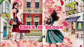 Girls in Bloom | Soft Floral Journaling with Roses & Butterflies 🌸🦋
