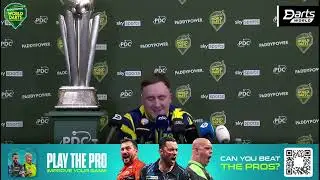 LUKE LITTLER RETAIN WORLD TITLE AND SPEAKS TO DARTS WORLD