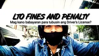 LTO FINES AND PENALTY