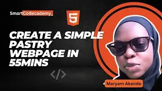Create a simple pastry webpage in 55mins