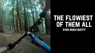 Ripping Berms on the Soquel Demo Forest Flow Trail- SO MUCH FUN!