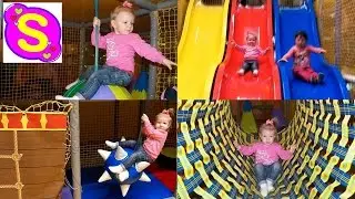 &hearts; Развлекательный центр для детей - горки, батуты, шарики Entertainment center for children !