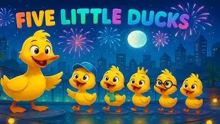 Five Little Ducks | Pond Adventure &ndash; Bright 3D Kids Song