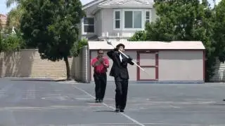 David Wang - State Championship Drum Major L-Pattern Competition @ Whitney - June 5, 2010