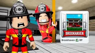 EU FORMEI UMA EQUIPE DE BOMBEIROS NO BROOKHAVEN RP! (NOVA ATUALIZAÇÃO)