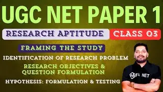 Identification of Research Problem | Research Objectives & Question Formulation | Hypothesis