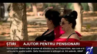 Ajutor de 800 de lei pentru pensionarii cu venituri mici