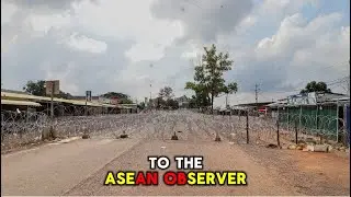 The current situation along the Cambodia&ndash;Thailand border #CBDNews 
