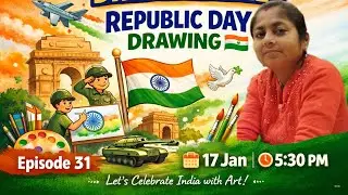 How to Create a Beautiful Republic Day Artwork: Step-by-Step