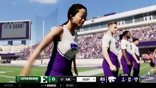 Storm TV - EA Sports College Football 25 Season 6 Game 2 E. Michigan Eagles 0-1(0-0) at 1Kansas Stat
