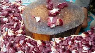 Boneless meat cutting by expert butcher#video#skills#food #asmr# trending#meat#chicken