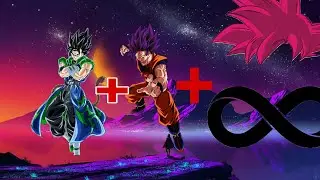 gogito + infinity +ssj god +ssj purple vs all #viral