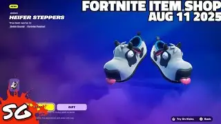 Fortnite Item Shop | *NEW COW KICKS + NEW ICON SERIES EMOTE* | 11-Aug-2025