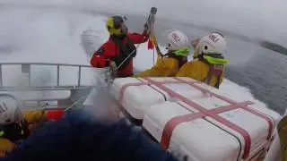 RNLI Stromness Lifeboat: Helicopter Exercise 14 May 2017