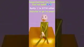 YOU FOUND ICED OUT BALDI&hellip; 💎❄️WITH EXTRA KEYFRAMES! (Animation)