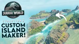 ЭТО РЕАЛЬНО! СПЕЦИАЛЬНЫЙ СОЗДАТЕЛЬ ОСТРОВОВ для Jurassic World Evolution 3! Все новости и информация