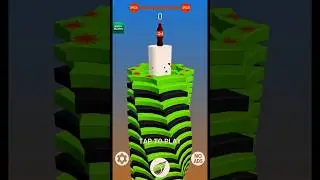 Stack Ball 3D Game | Level 505 |Play StackBall Game In Fast Speed | #StackBallYouTubeShort