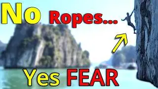 The Day I Found Out I'm a Chicken. Vietnam Rock Climbing: Travel Vlog