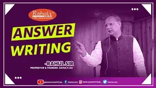 Answer Writing