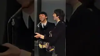 The Beatles   Please Please Me 1964 in color