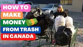 CANADA VLOG: HOW TO MAKE MONEY WITH YOUR TRASH IN CANADA!!! || TRIP TO THE BOTTLE DEPOT