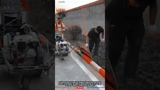 Innovation Technology Paint Sprayer: Automated Curbs, Neat, Economical & Fast Dry.
