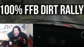 DiRT Rally - 100% Force Feedback Challenge