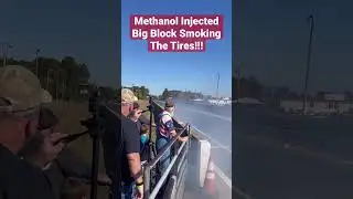 Methanol Injected Mopar Smoke Show!! #shorts